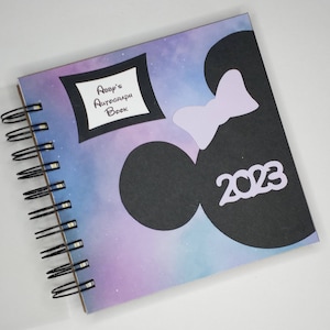Now for 2024 Disney Autograph Book 80 Pgs Lots of Dots Really Red