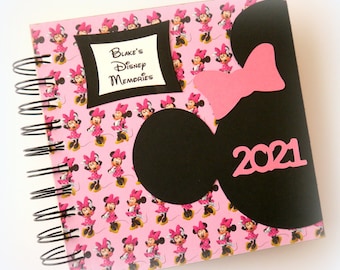 2024 Disney Autograph Book pink Minnie personalized