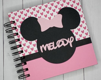 Disney Autograph Book Scrapbook Vacation Photo Book Minnie Mouse mrc