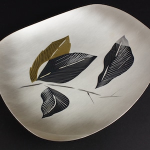 WMF Ikora silver plated bowl, bruched, mcm 50s 60s vintage, Germany, Mid Century