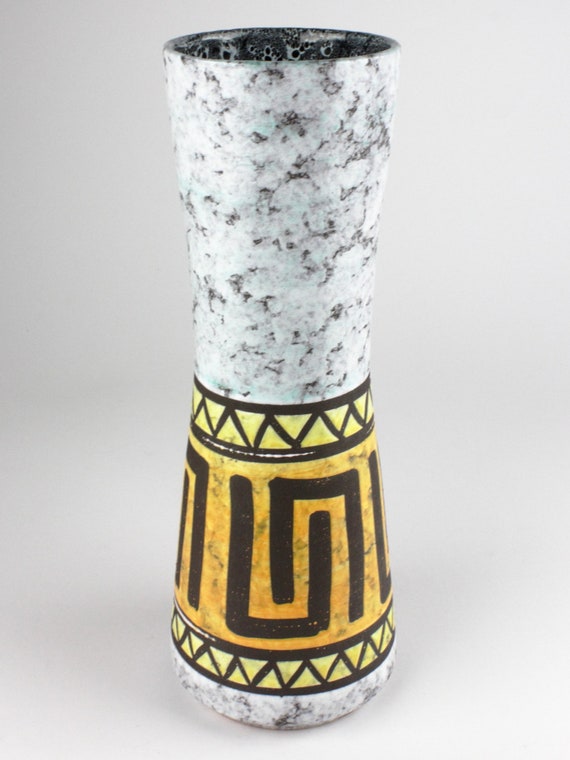 70 年代の Strehla 製、東ドイツの陶器、ミッドセンチュリーの背の高い