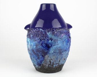 ヴィンテージ Es Keramik ファット ラバ花瓶 WGP ミッドセンチュリー
