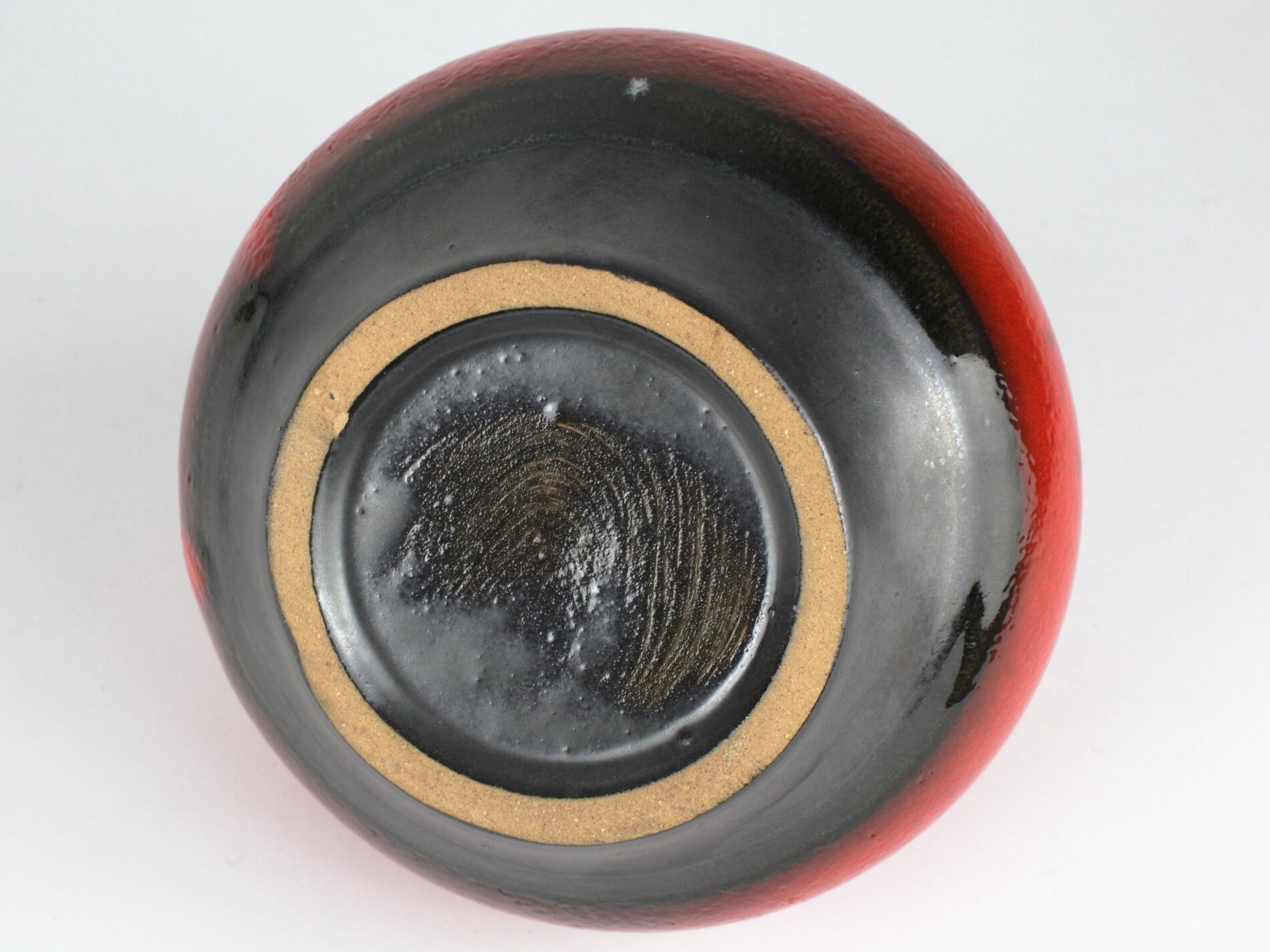 Buy 70s Red Vintage Ceramic Vase, West German Pottery WGP, Mid