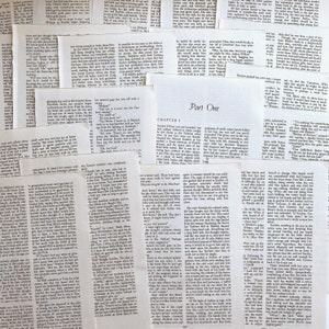 pagine antiche del libro Via col vento