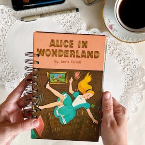 Vintage Alice in Wonderland Junk Journal: Mixed Media Art Book