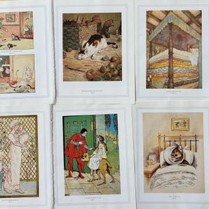 vintage childrens fairy tale illustrations