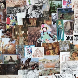 Vintage Fairy Tale Ephemera Pack: 50+ Pieces for Journals & Collage