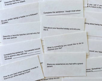 Vintage Journaling Prompt Cards: Ephemera Pack for Junk Journals