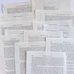 Pages anciennes d'Edgar Allan Poe