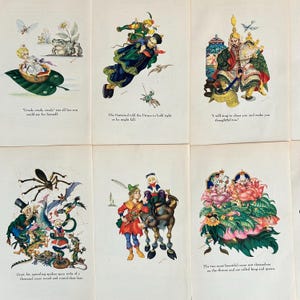 vintage Andersen’s Fairy Tales illustrations
