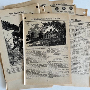 Jahrgang 1968 Farmers Almanac Seiten