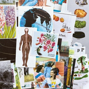 Ephemera Paket für Junk Journals, Vintage Mixed Media, Smash Books, Art Journals, Collage und veränderte Kunst - Misc. thematisiert