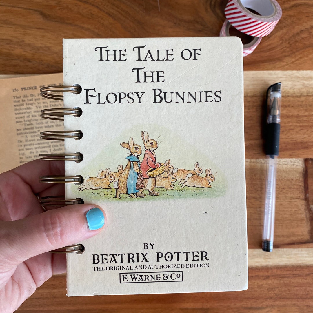 Mini 100% Vintage Beatrix Potter Junk Journal, Vintage Mixed Media ...