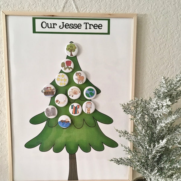 Jesse Tree Ornaments Etsy