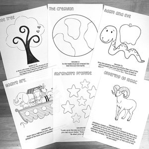 Printable Jesse Tree Coloring Pages, Advent Cards, Countdown to Christmas, Devotional, Kids Bible Stories