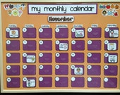 Velcro Calendar Chart