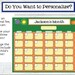 Monthly Kids Magnet Calendar, Schedule, Activity Chart Personalized ...