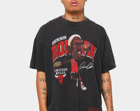 Vintage Dennis Rodman Chicago Bulls T 