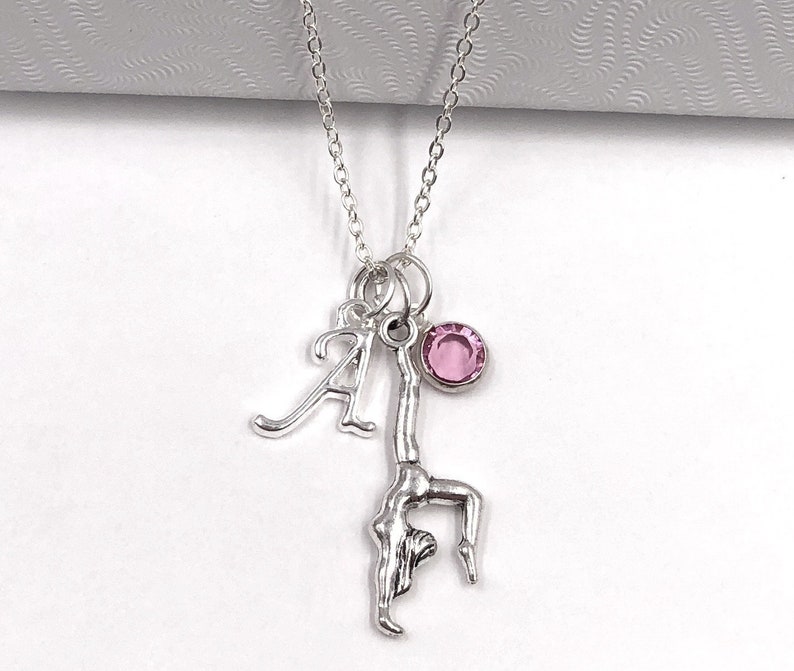 STERLING SILVER DANCER// GYMNASTICS GIRL CHARM//PENDANT