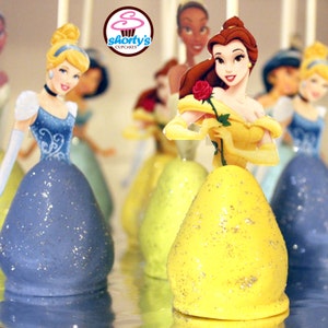 Disney Princess Themed Gourmet Cake Pops image 4