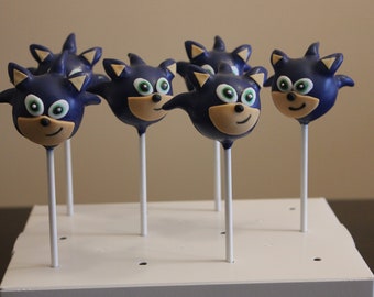 Sonic The Hedgehog Themed Gourmet Cake Pops