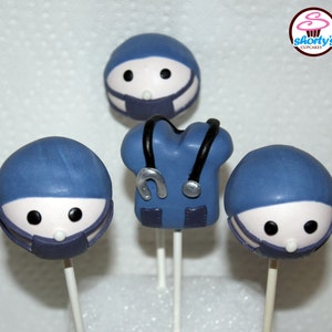 Operating Room Themed Gourmet Cake Pops image 1