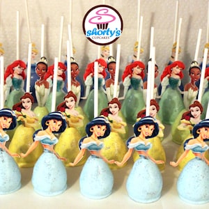 Disney Princess Themed Gourmet Cake Pops image 2