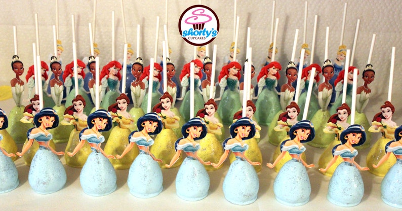 Disney Princess Themed Gourmet Cake Pops image 2