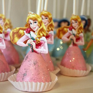 Disney Princess Themed Gourmet Cake Pops image 5