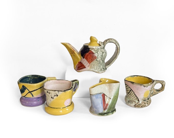 Studio Pottery Tea Set