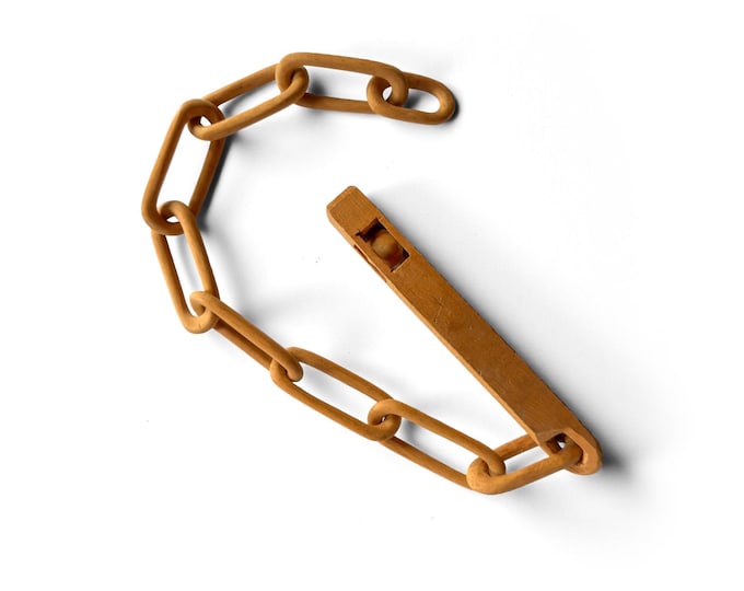 Whimsy Chain with Ball in Cage Baton