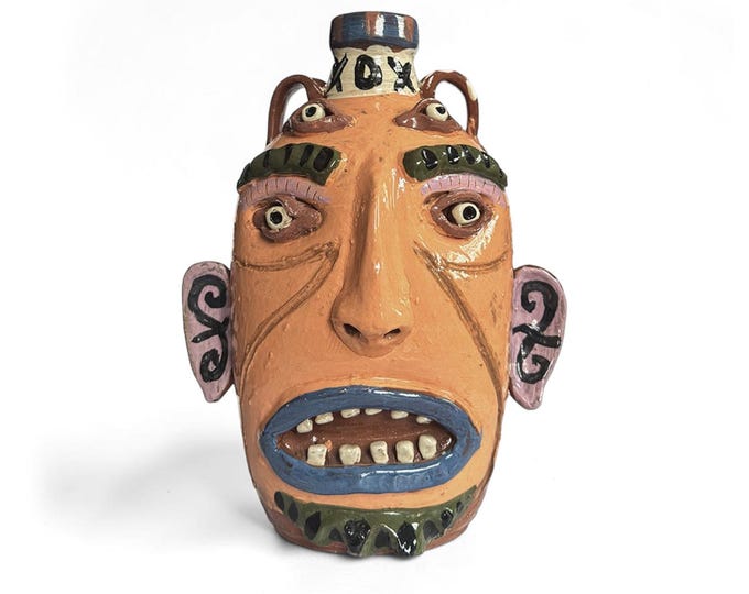 Carl Block Face Jug