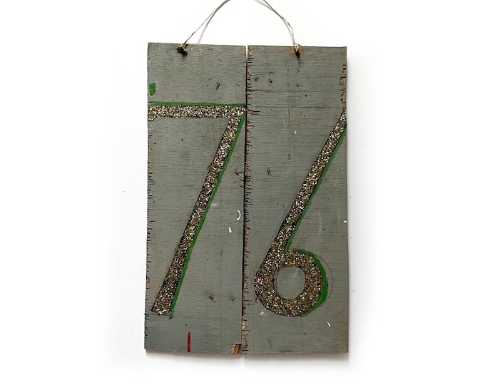 Original Paul "The Baltimore Glassman" Darmafall Assemblage, "76"