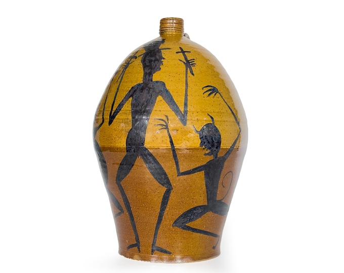 Marvin Bailey Devil Jug, Signed
