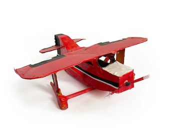 Bob Moore Cardboard Sea Plane Sculpture