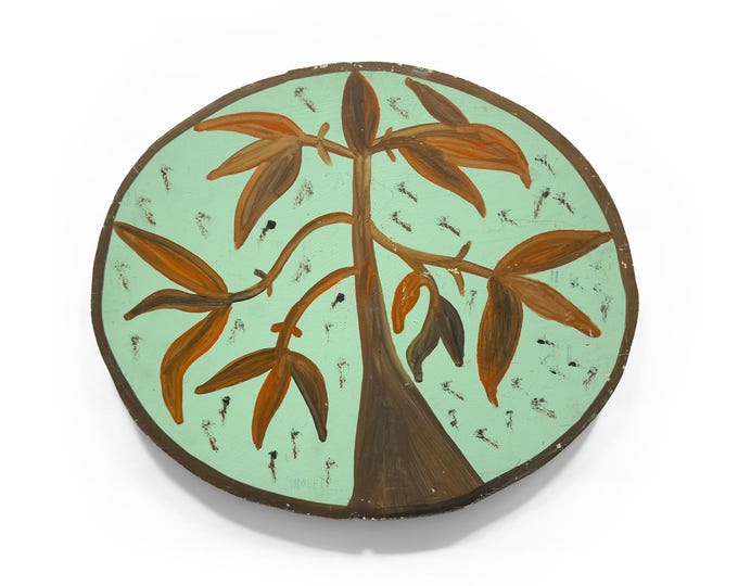 Mose Tolliver, Tree Painting on Board