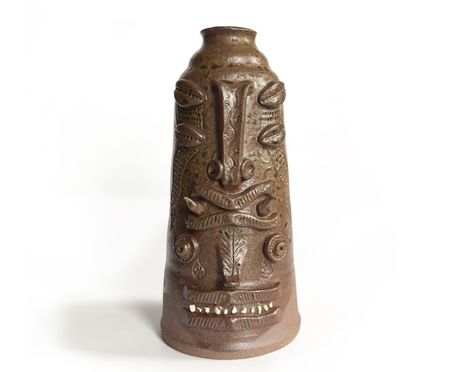 Double Nose Face Jug