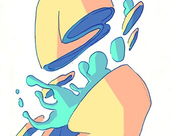 Cleave 5" x 7" Print