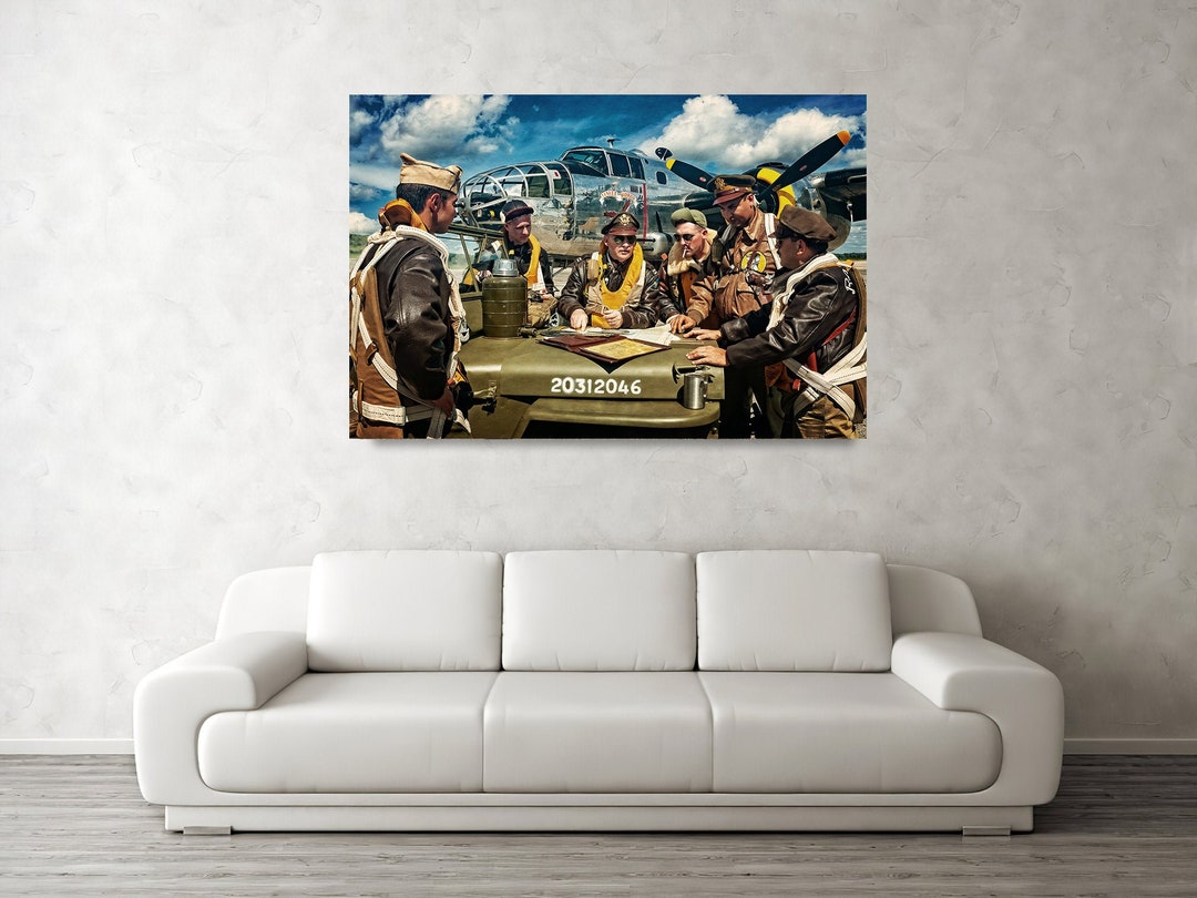 Title crew Briefing B-25 Mitchell WWII Army - Etsy