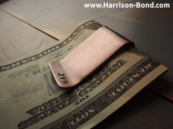Solid Copper Money Clip Solid Copper Money Clip