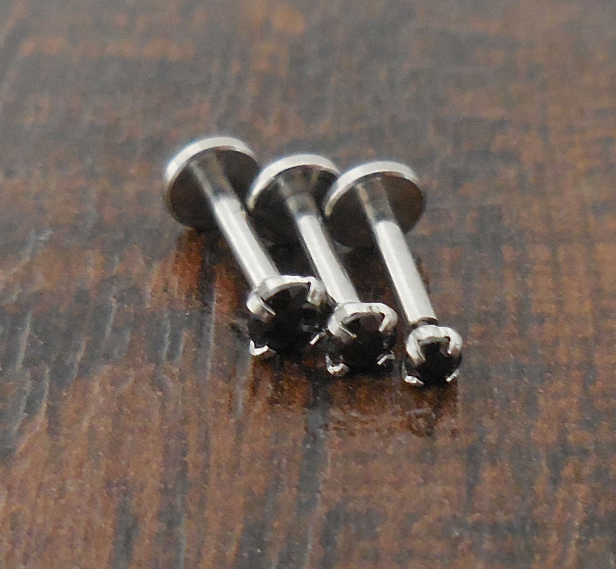 YADOCA 8 Pezzi Labret Piercing - Acciaio Inox 16G, 6/8/10mm, Per Naso, Labbra, Orecchio, Con CZ - Foto 10