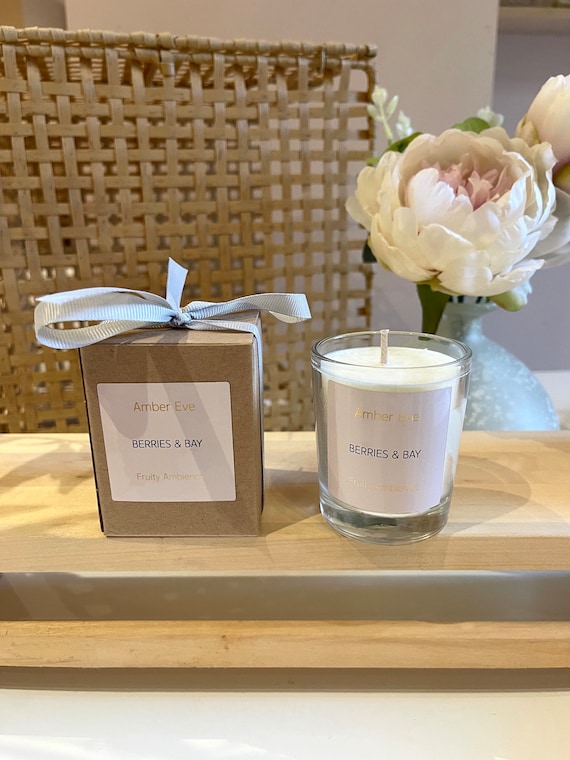 Berries & Bay Small Scented Candle