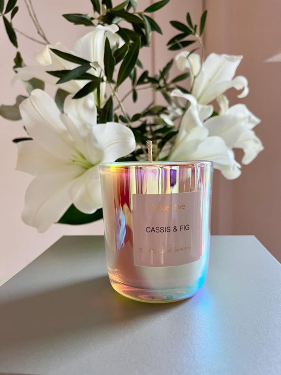 Cassis & Fig Scented Candle in Luminous Glass
