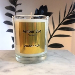 Amber Noir Small Scented Candle