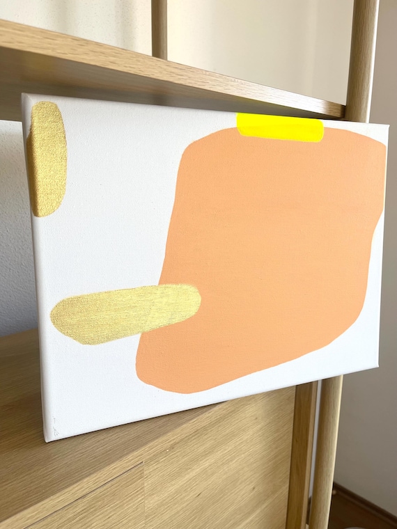 Earth & Sun, original actylic painting on canvas, unframed, 50x40cm