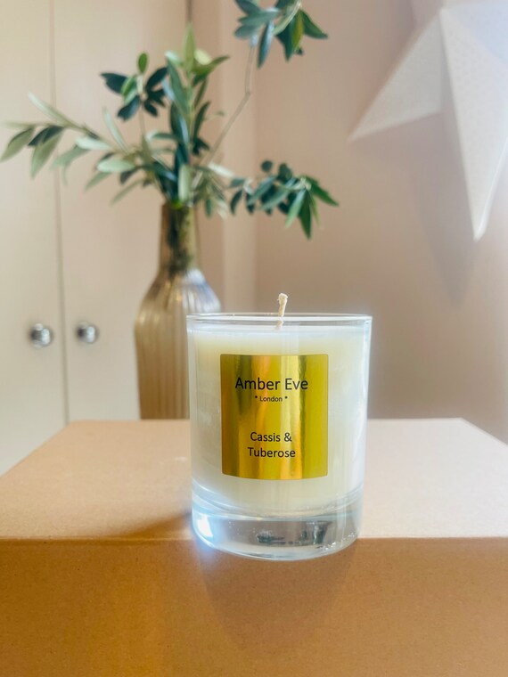 Cassis & Tuberose Scented Candle