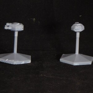 3D Resin Printed Fleet One Recon Ship Set