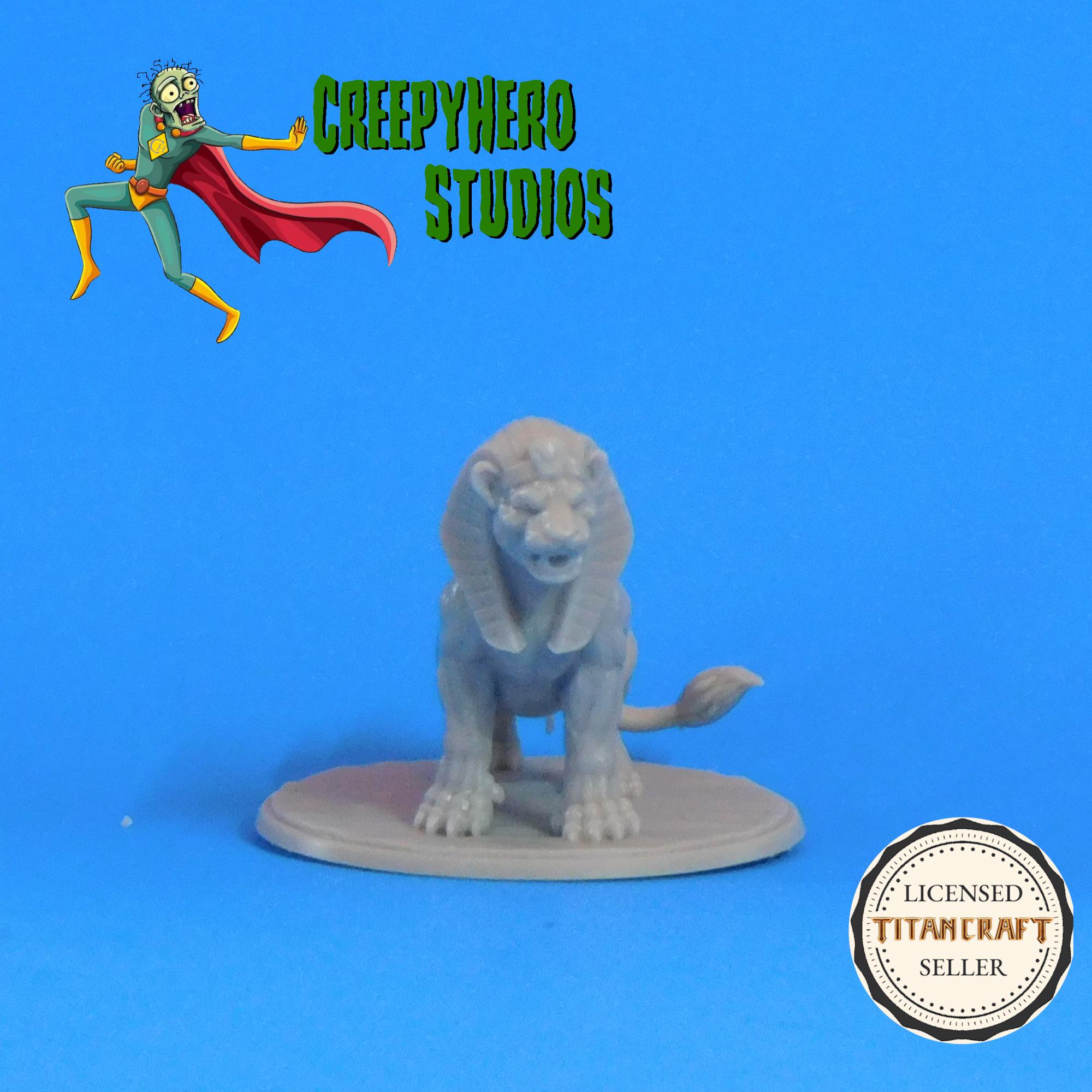 28mm Scale Sphinx Miniature - Etsy