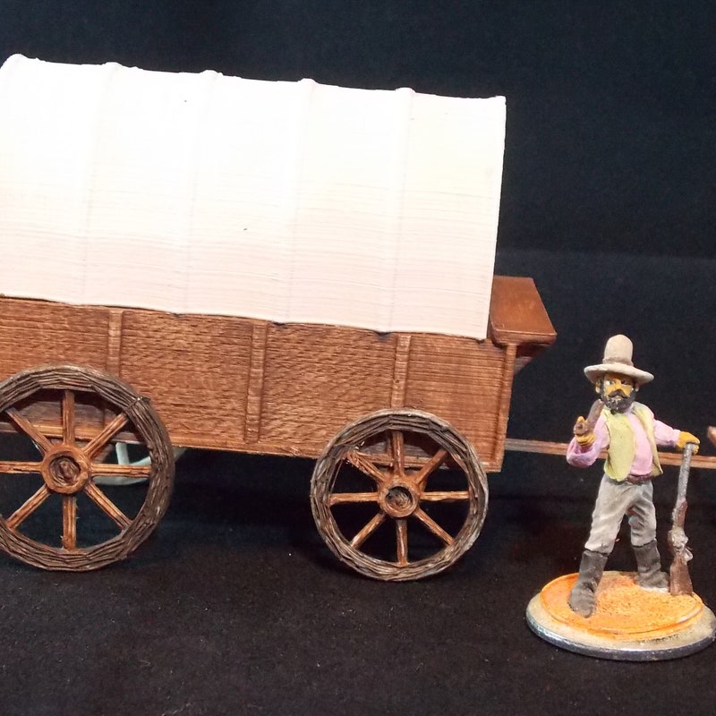 Covered Wagon Craft - Etsy