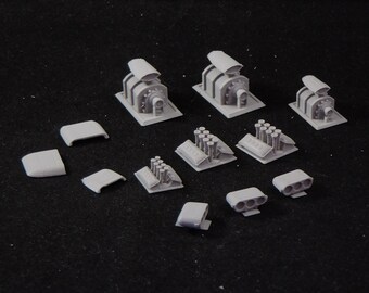 32mm Scale Engine Set (Not scaled for Hotwheels or Matchbox)